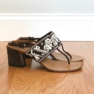 Miu Miu Block Heel Sandals